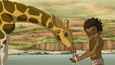 Ausschnitt aus dem Film - Die Abenteuer der kleinen Giraffe Zarafa