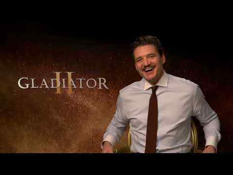 Gladiator II - Pedro Pascal interview