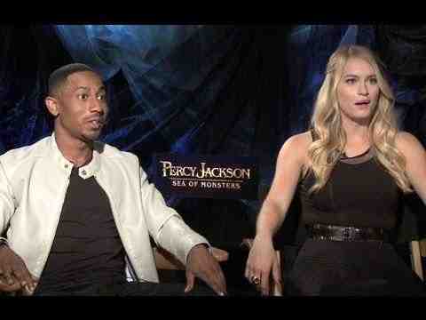 Percy Jackson: Sea of Monsters - Brandon T. Jackson & Leven Rambin Interview